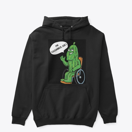 Cucumber Joe black hoodie merch sweatshirt